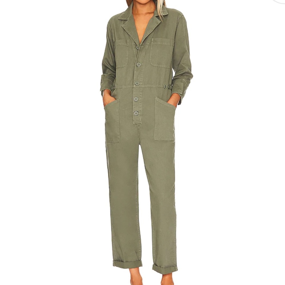 PISTOLA Tanner Long Sleeve Field Suit in Vine